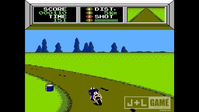 10 Minute Gameplay: Mach Rider (1985) NES смотреть онлайн