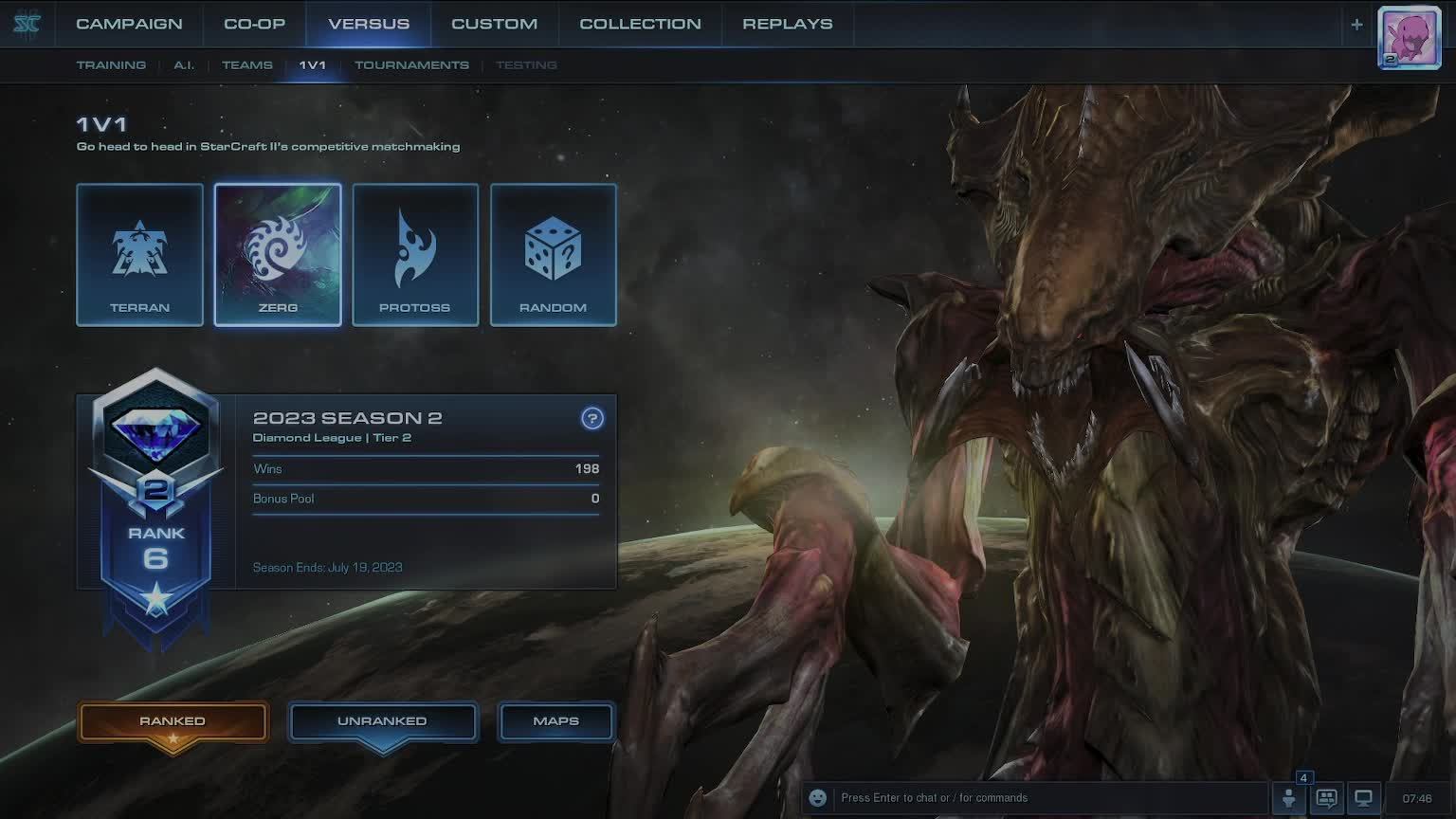 Точу алмазную лигу sc2 zerg смотреть онлайн