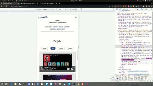 Developer Portfolio 3.0 | React + Sanity CMS Template | Open Source смотреть онлайн