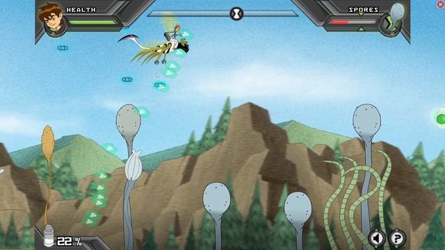 Ben 10 Spores Attack Gameplay смотреть онлайн