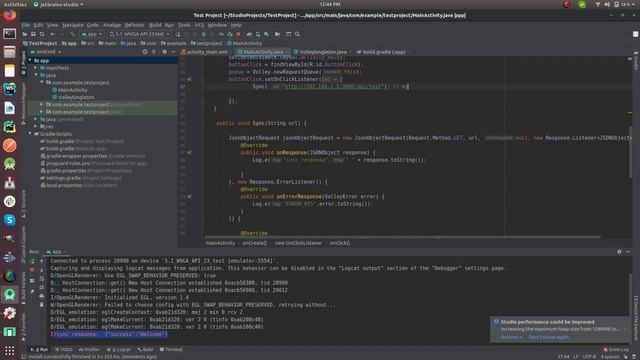 Android emulator connect to localhost! смотреть онлайн