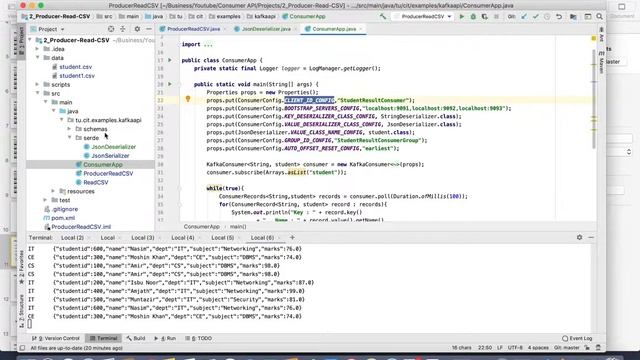JsonDeserializer to write ConsumerApp and consume complex java object from Kafka brokers. смотреть онлайн