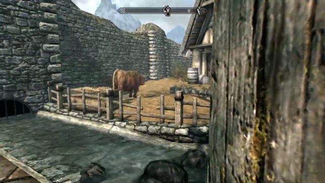Skyrim - Twerking Cow? смотреть онлайн