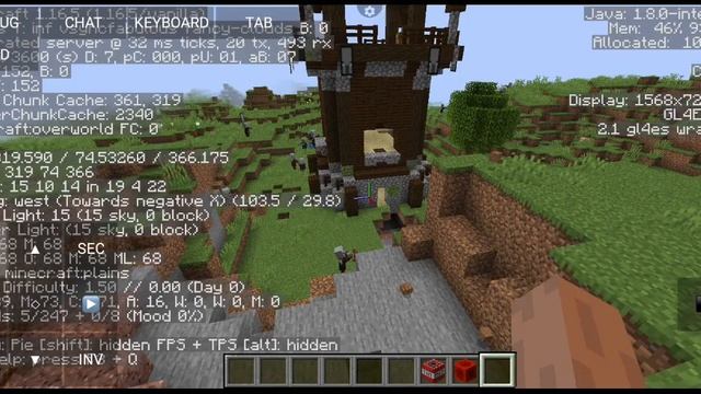 Тест смартфона Tecno POVA 4 в minecraft java 1.16.5 смотреть онлайн