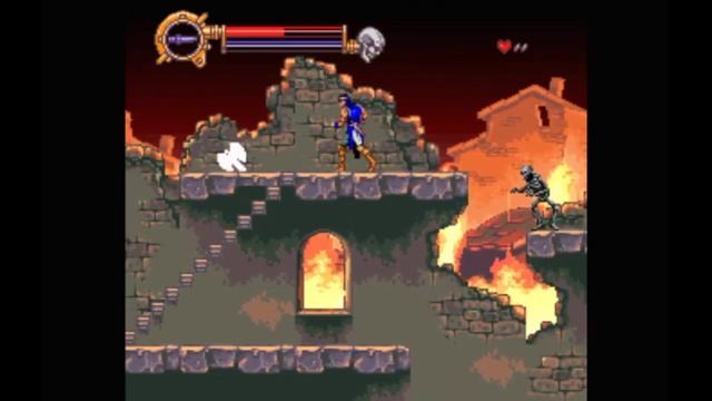 Super Nintendo (Snes) 16-bit Castlevania Dracula X stage 1