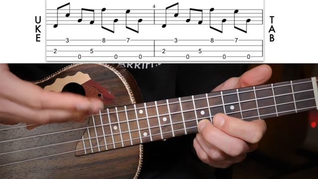 Sweet Child O Mine de Guns´n´Roses con Ukelele (con Tabs) - Uke Riff смотреть онлайн