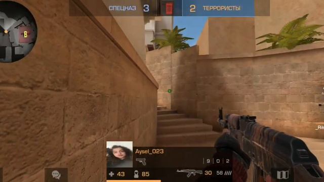 Челендж ходить только через мидл в STANDOFF 2!!! смотреть онлайн