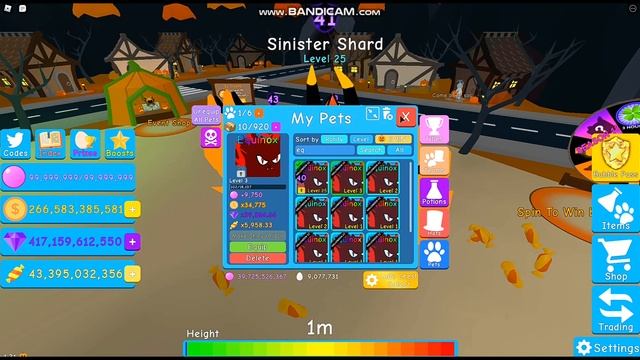 Bubble Gum Simulator | King Slime + Sinister Shard! смотреть онлайн