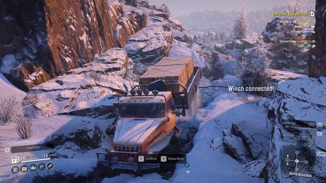 SnowRunner - Season/Phase 4 Amur Russia - Building bridges and clearing roadblocks. смотреть онлайн