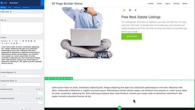 Learn SP Page Builder - Video 10 - How To Use SP Page Builder in a Joomla Article смотреть онлайн