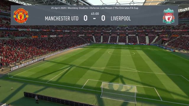 FIFA 20 Career Manager Season A - Manchester UND VS Liverpool (Emirates CUP Semi Final) смотреть онлайн