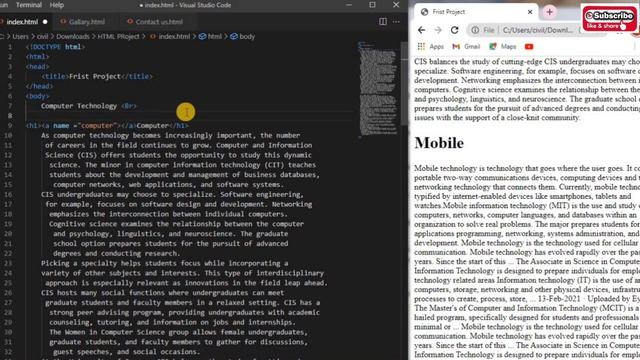 HTML Lecture 8 in Hindi | Name Attribute in HTML | Name Attribute in anchor tag in HTML | HTML 2022 смотреть онлайн