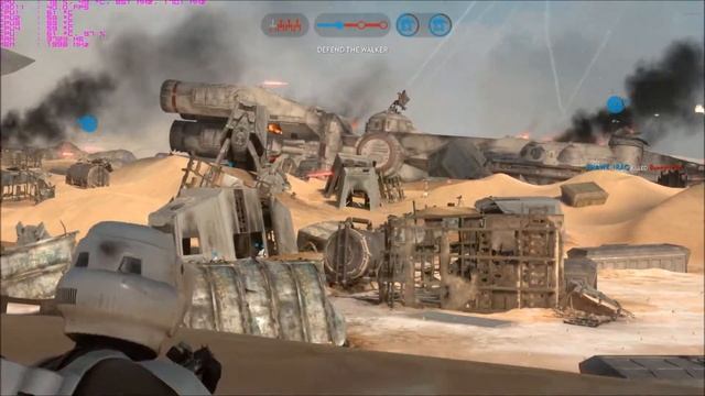 Star Wars Battlefront Onliner GTX 470 Xeon E5450 @ 3.33GHz смотреть онлайн
