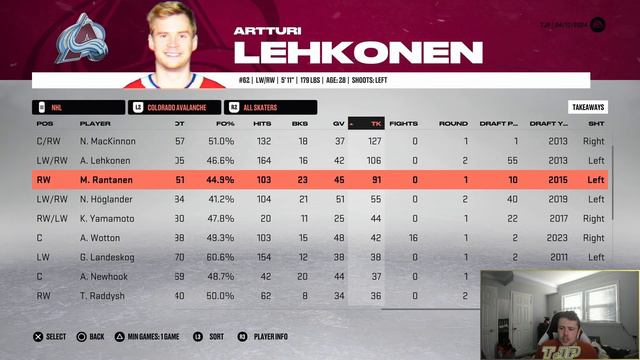 REBUILDING THE COLORADO AVALANCHE! (NHL 23 Franchise) смотреть онлайн