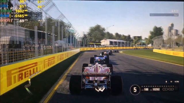 GT 1030 | F1 2017 - 1080p Ultra Low settings смотреть онлайн