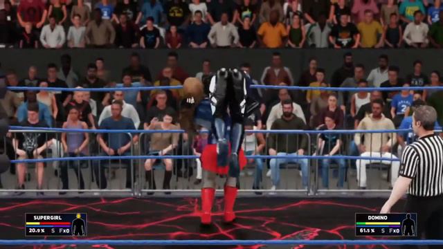 TAW - Supergirl vs Domino 6/3/18 WWE 2K18 смотреть онлайн