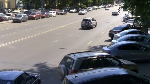 Уличная IP-камера SVI-623M. Дневная видеосъемка. смотреть онлайн