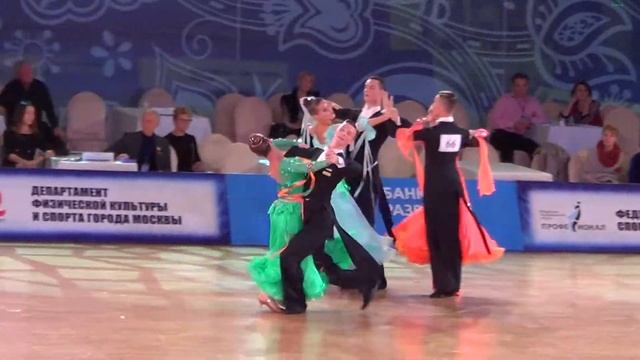 Романюк Егор - Мороз Ксения. Медленный фокстрот. смотреть онлайн