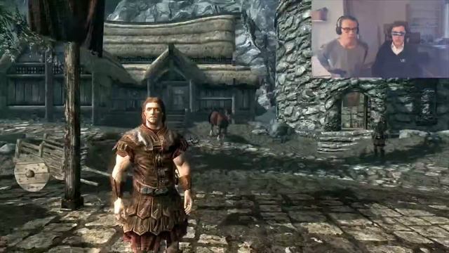 CO-OP BLINDFOLDED GAMING - Skyrim смотреть онлайн