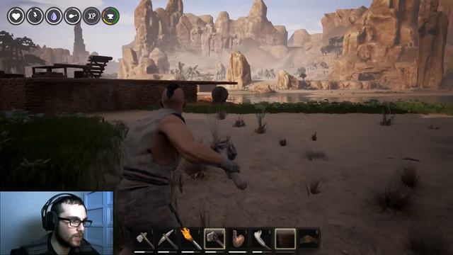 Kölemizi Yakaladık ve Tapınmaya Başladık-Conan Exiles S1B3 смотреть онлайн