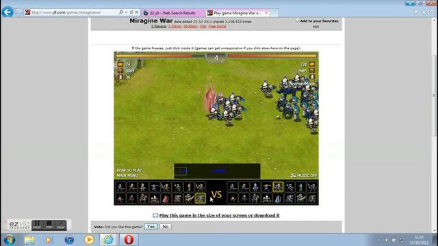 Y8 Miragine War смотреть онлайн