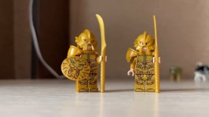 Купил 100 минифигурок Lego Castle за 1000 $ - Редкие минифигурки лего