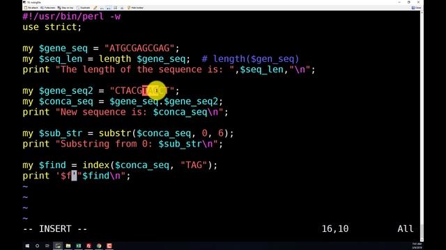 Perl中字符串的操作 смотреть онлайн