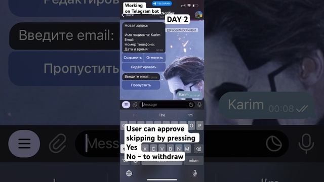 DAY2 DEVELOPING TELEGRAM BOT #springboot #java #telegrambot #openai #openaiapi #chatgpt смотреть онлайн