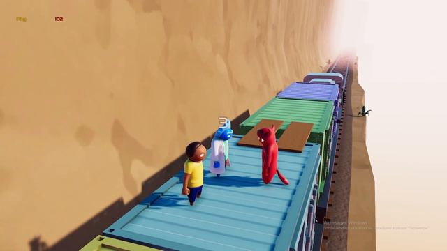 Полож меня на место!!Играем в Gang beasts!!!! смотреть онлайн