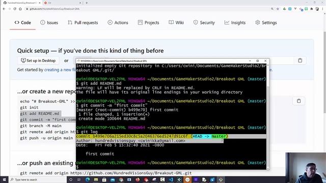 Tracking a Game Maker Studio Project with Git смотреть онлайн