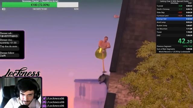 Getting Over It Developer Reacts to 1 Minute 24 Second Speedrun смотреть онлайн