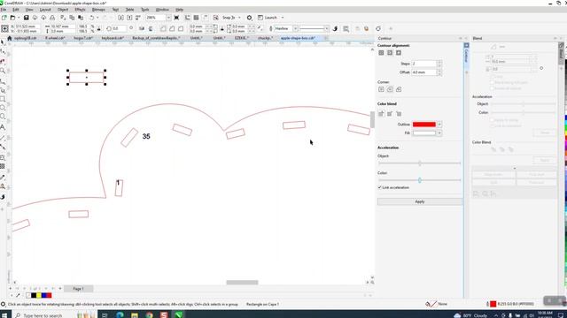 CorelDraw Tips & Tricks Apple Box how to make smaller Part 2 смотреть онлайн