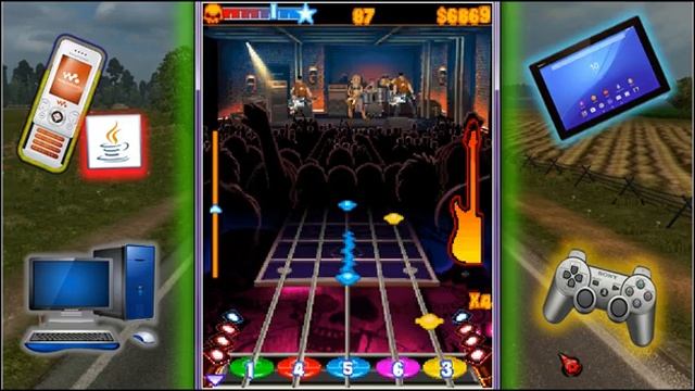 GUITAR ROCK TOUR BANQUET 03 JAVA  JUEGOS MUSICA 45MX