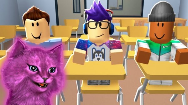 УРА БАЛДЕЕМ КАНИКУЛЫ С ГОВОРЯЩИМ КОТЕНКОМ АБИ ► Robloxian Highschool ► ИГРА для ДЕТЕЙ ◄ РОБЛОКС #153
