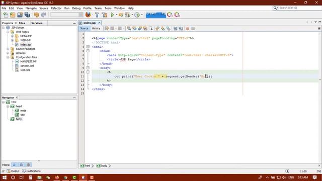 [JSP-4]how to use jsp expression and scriptlet tags? смотреть онлайн