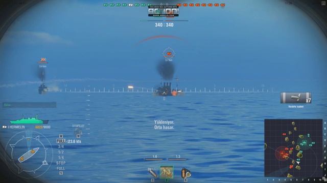 World Of Warship Nvidia Geforce 710m gameplay смотреть онлайн