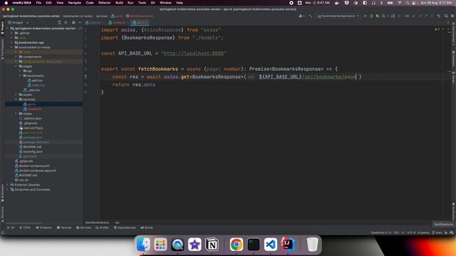 Spring Boot + Kubernetes Tutorial Series - Part 14 : Implementing Bookmarks Listing Page UI смотреть онлайн