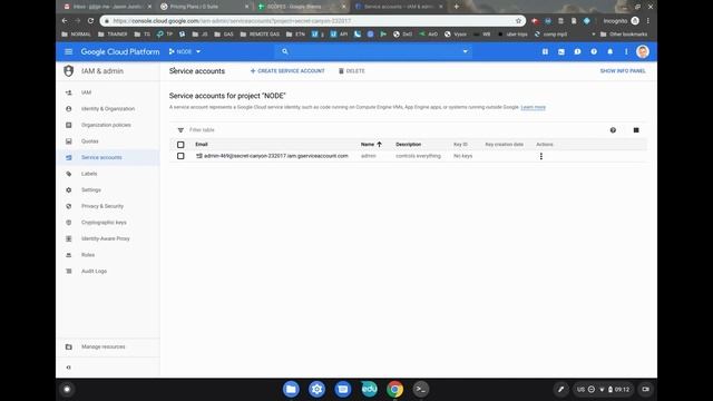 HOW TO CREATE GOOGLE SERVICE ACCOUNTS смотреть онлайн