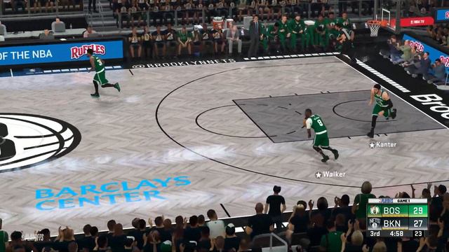 NBA 2K20 Gameplay - Brooklyn Nets Vs Boston Celtics (Playoff Game) - NBA 2K20 PS4