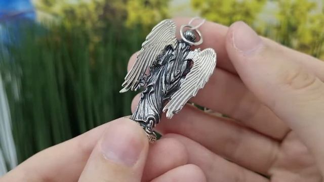 Серебряная статуэтка Ангел Хранитель 50241 смотреть онлайн