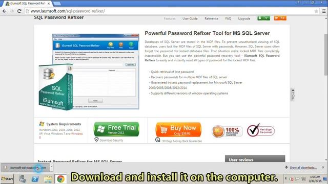 How to Reset SQL Server 2014/2012/2008/2005 Forgotten (SA) Password смотреть онлайн