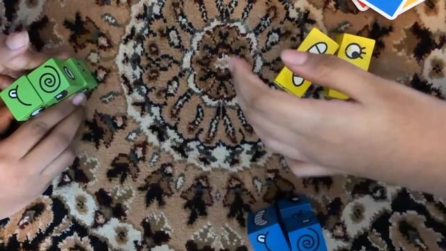 Expression Puzzle Building Blocks