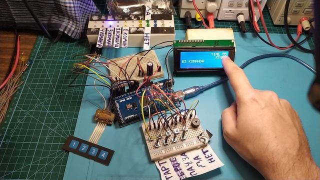 Ардуино игра Брейн-ринг смотреть онлайн