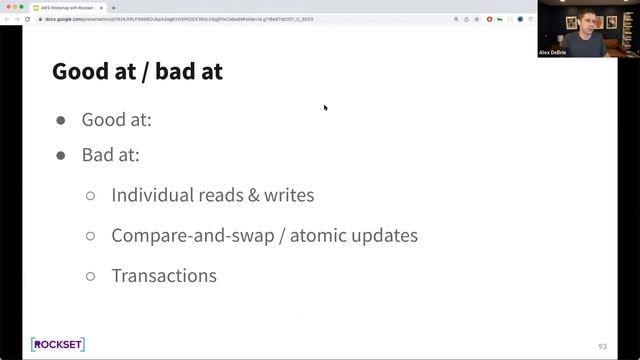 Build Real-Time Dashboards with DynamoDB, Rockset, and Grafana - Live AWS + Rockset Presentation смотреть онлайн