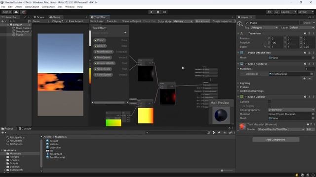 [ VFX + Shader Graph ] Trail эффект в Unity3D (перевод и дополнение) смотреть онлайн