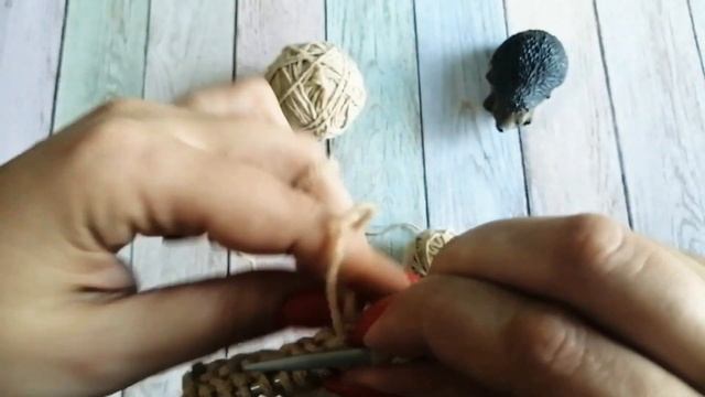 Как я вяжу V-образную горловину? смотреть онлайн