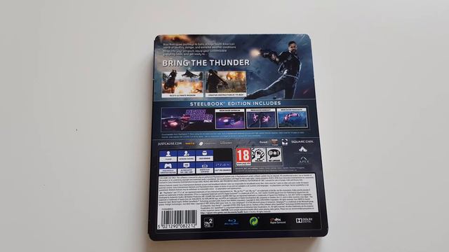 Just Cause 4 Steelbook Edition PS4 Unboxing