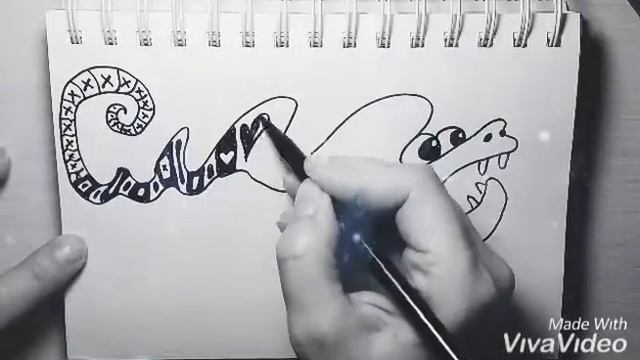 Как нарисовать дракона смотреть онлайн