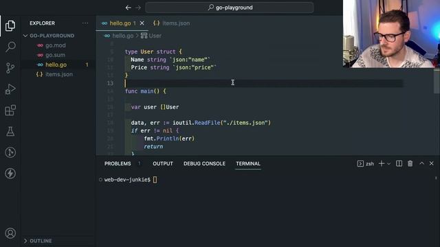 Trying to learn Go for the first time смотреть онлайн