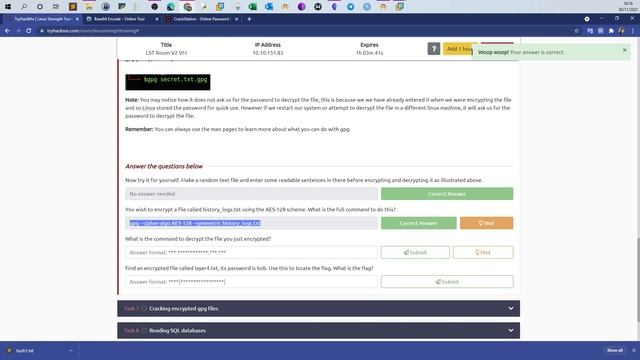 Intermediate Linux Course | TryHackMe Linux Strength Training